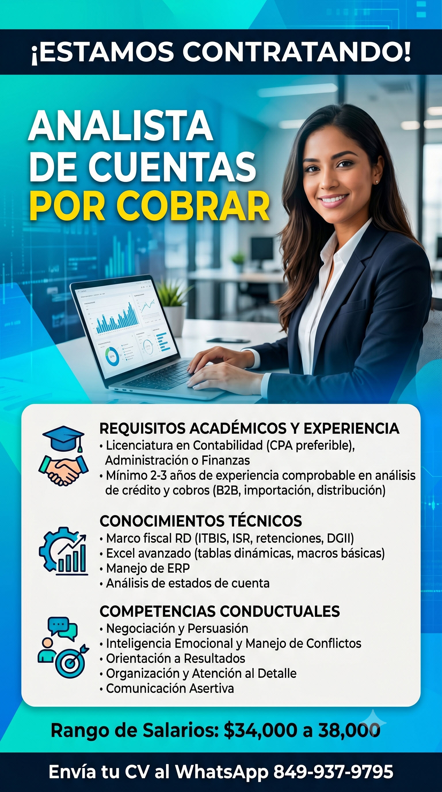 Vacante Disponible