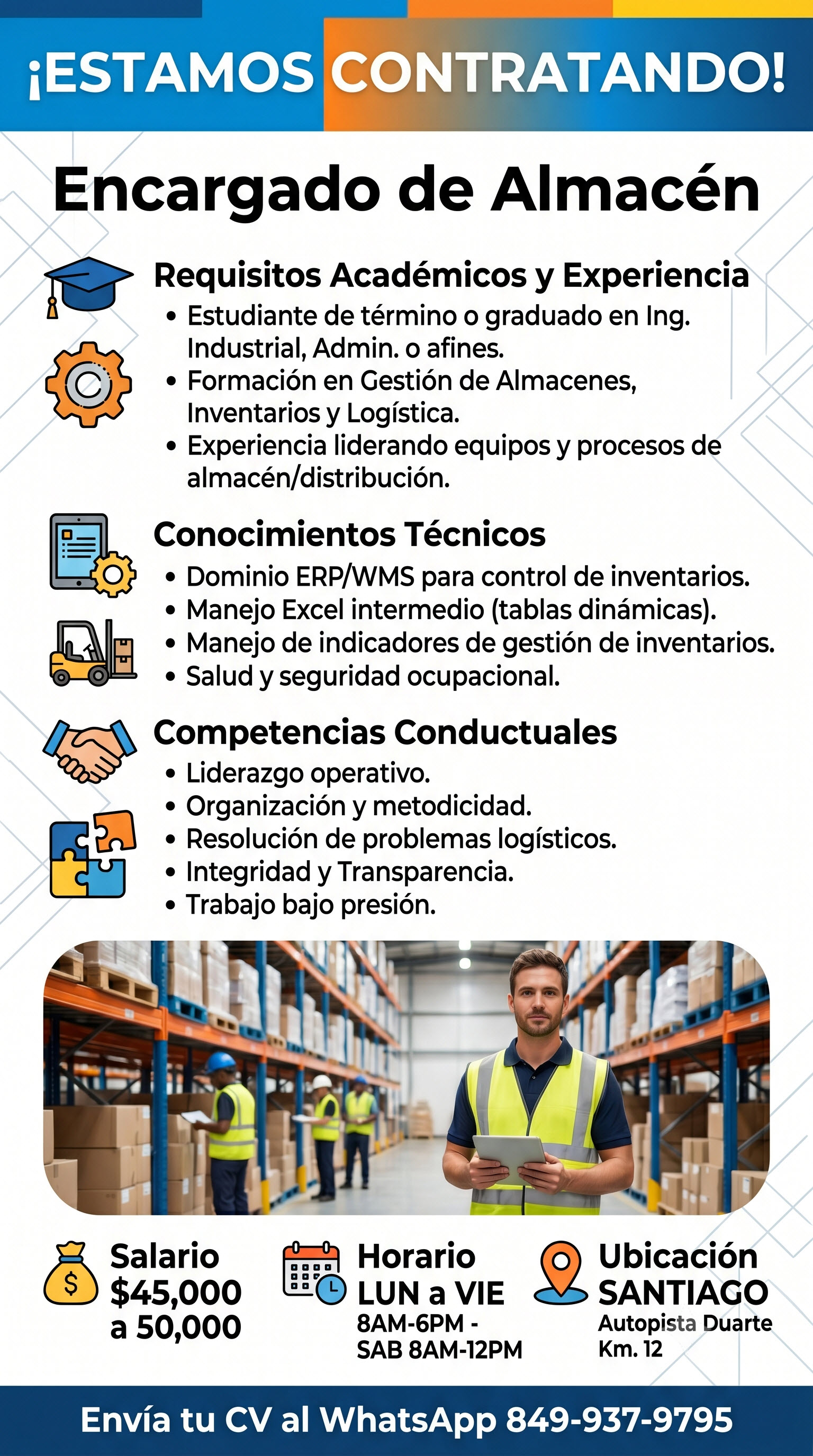 Vacante Disponible