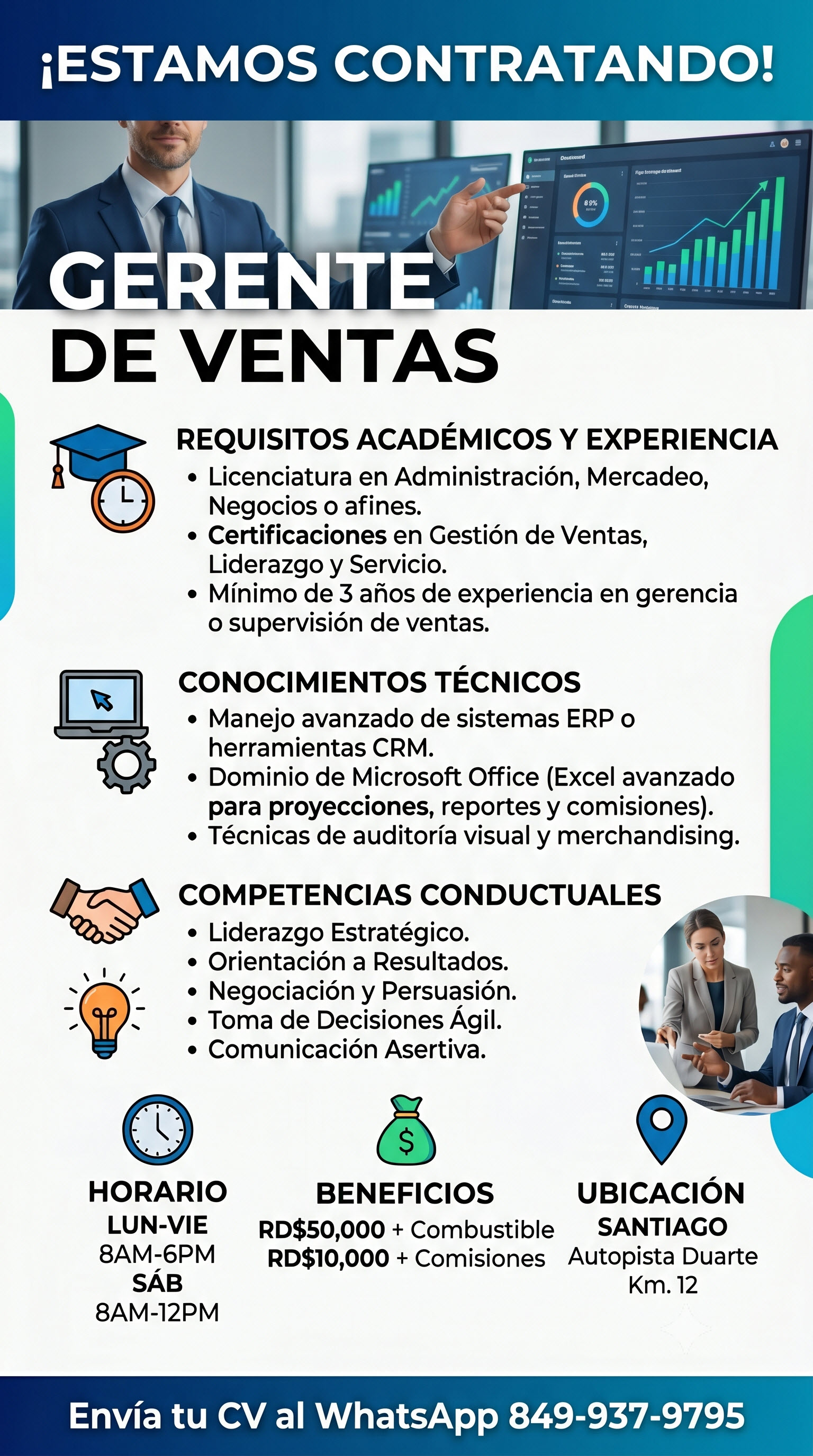 Vacante Disponible