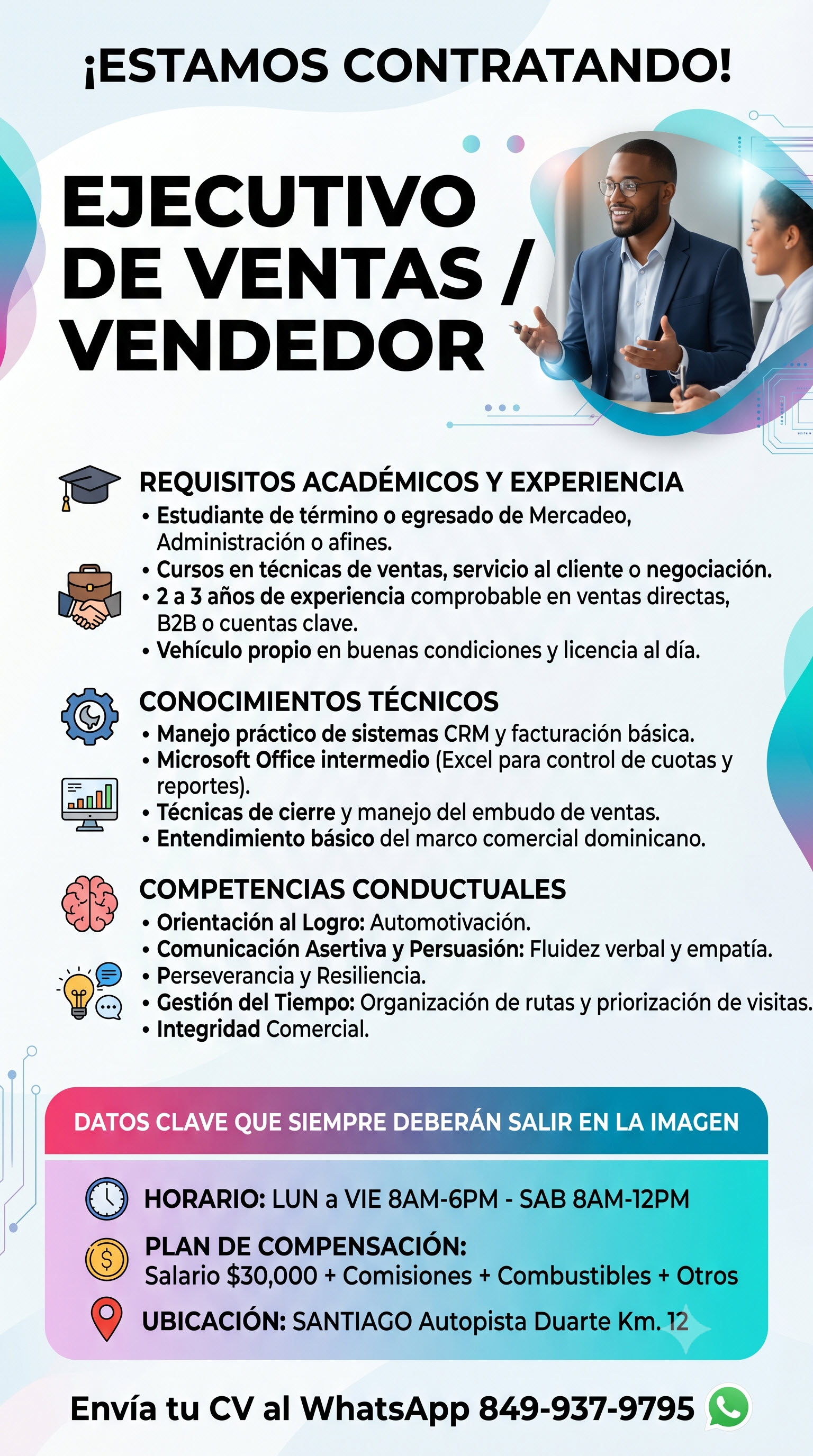Vacante Disponible